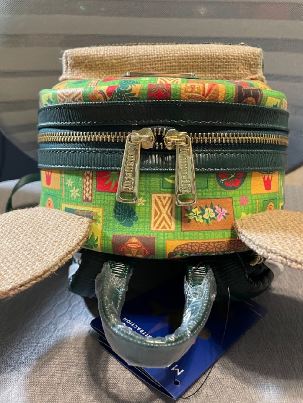 Loungefly Disney Main Attraction Tiki Room Mini Backpack NEW - Picture 4 of 5